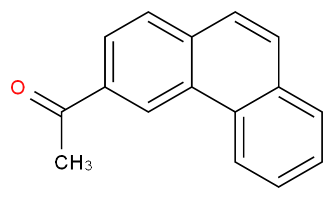 1-(phenanthren-3-yl)ethan-1-one_分子结构_CAS_2039-76-1