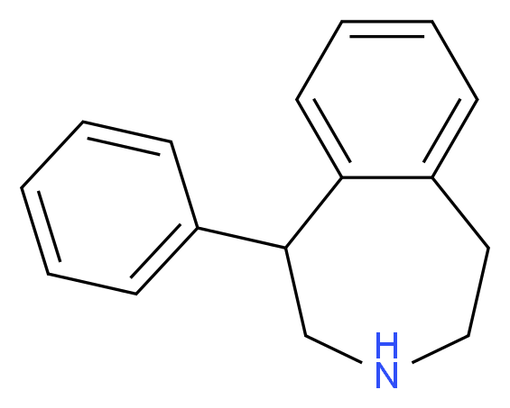 1-Phenyl-2,3,4,5-tetrahydro-1H-3-benzazepine_分子结构_CAS_20390-68-5)