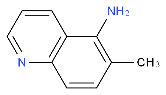 6-methylquinolin-5-amine_分子结构_CAS_50358-35-5