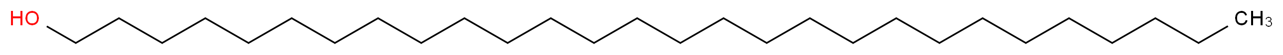 1-Octacosanol_分子结构_CAS_557-61-9)