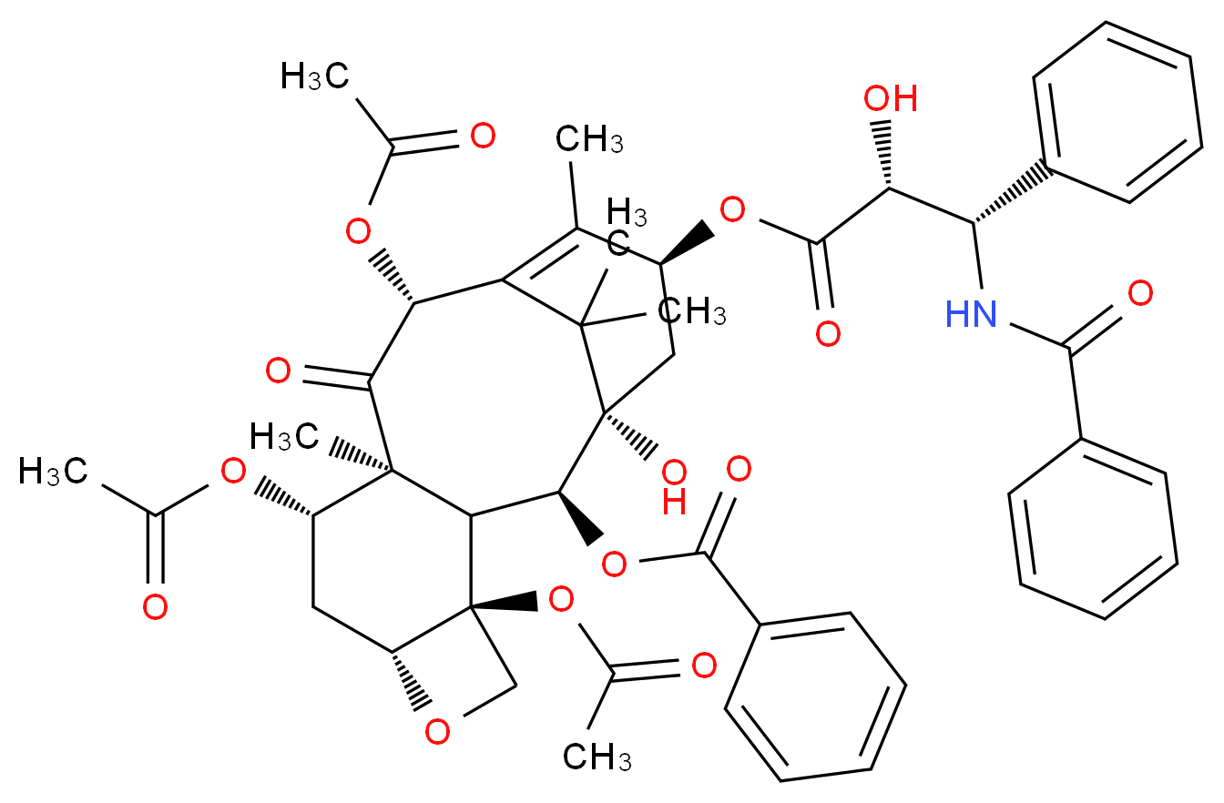 7-Acetyl Paclitaxel_分子结构_CAS_92950-39-5)