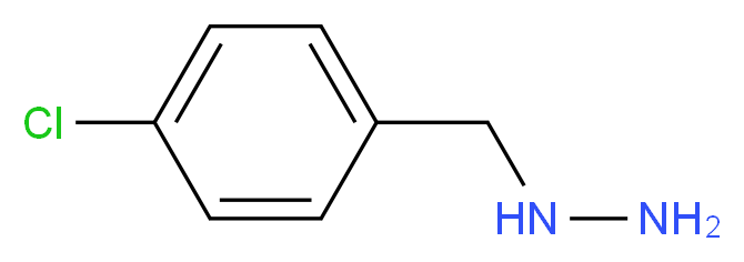 4-Chlorobenzylhydrazine_分子结构_CAS_25198-45-2)