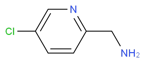 (5-chloropyridin-2-yl)methanamine_分子结构_CAS_67938-76-5