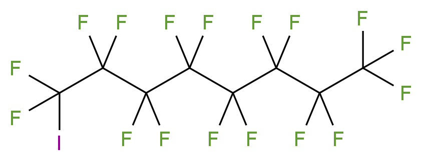 1,1,1,2,2,3,3,4,4,5,5,6,6,7,7,8,8-heptadecafluoro-8-iodooctane_分子结构_CAS_507-63-1