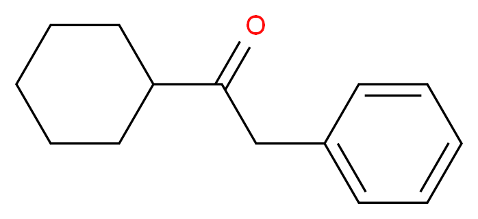 1-cyclohexyl-2-phenylethanone_分子结构_CAS_61259-29-8)