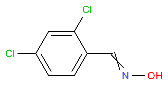 2,4-Dichlorobenzaldoxime_分子结构_CAS_56843-28-8)