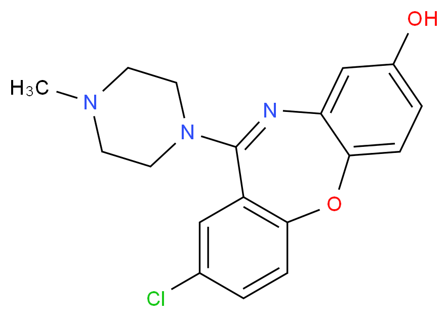 8-Hydroxy Loxapine_分子结构_CAS_61443-77-4)