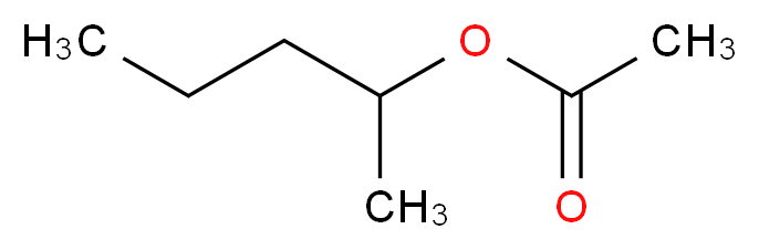 pentan-2-yl acetate_分子结构_CAS_53496-15-4