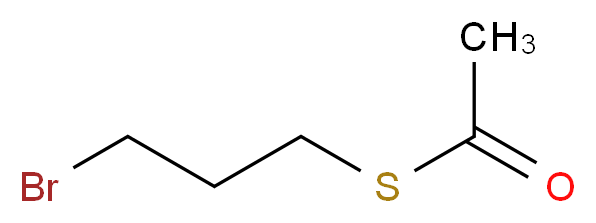 3-Bromo-1-propanethiol Acetate_分子结构_CAS_928-46-1)