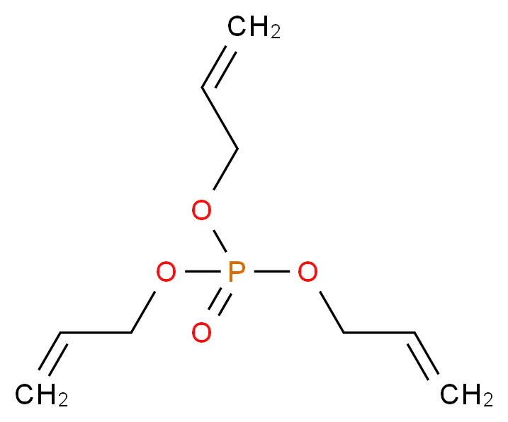 tris(prop-2-en-1-yl) phosphate_分子结构_CAS_1623-19-4