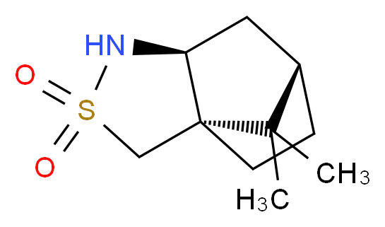 (1S)-(-)-2,10-Camphorsultam_分子结构_CAS_94594-90-8)