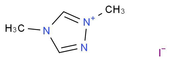 1,4-dimethyl-4H-1,2,4-triazol-1-ium iodide_分子结构_CAS_120317-69-3