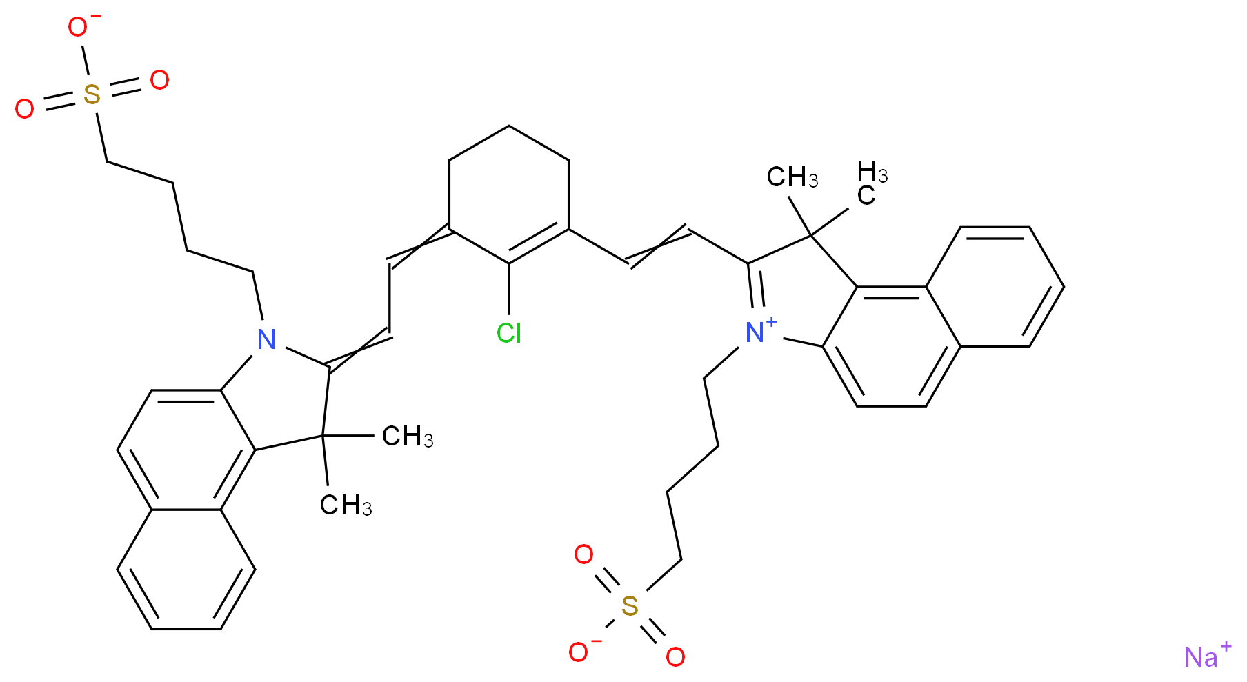 IR-820_分子结构_CAS_172616-80-7)