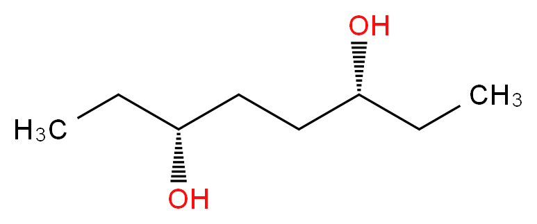 (3R,6R)-octane-3,6-diol_分子结构_CAS_129619-37-0