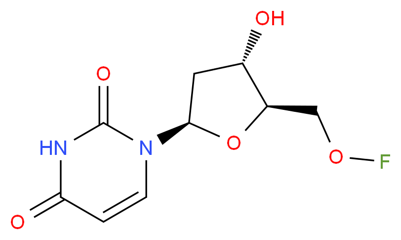 50-91-9 分子结构