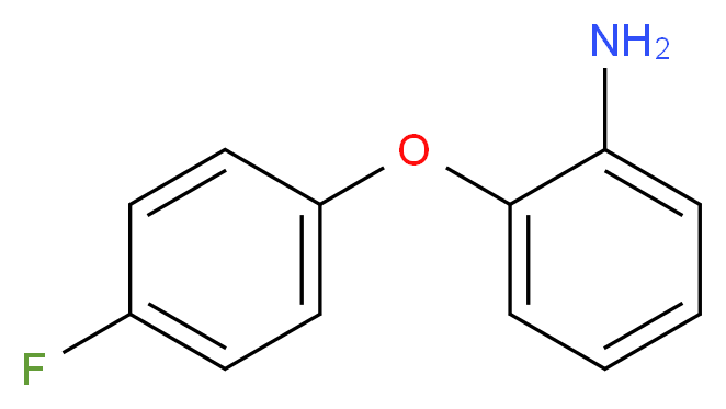 2-(4-fluorophenoxy)aniline_分子结构_CAS_3169-71-9