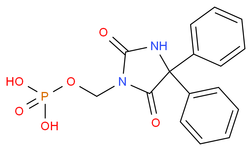 Fosphenytoin_分子结构_CAS_93390-81-9)