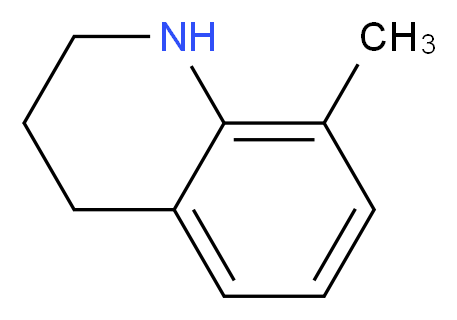 8-Methyl-1,2,3,4-tetrahydroquinoline_分子结构_CAS_52601-70-4)