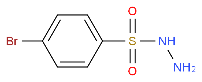 4-Bromobenzenesulfonohydrazide_分子结构_CAS_2297-64-5)