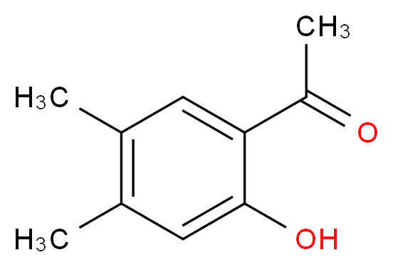 2'-Hydroxy-4',5'-dimethylacetophenone_分子结构_CAS_36436-65-4)