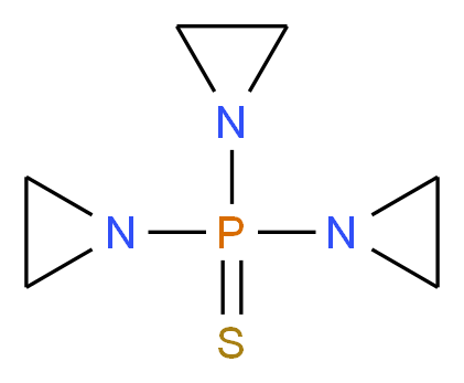 Triethylenethiophosphoramide_分子结构_CAS_52-24-4)