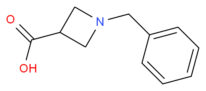 1-benzylazetidine-3-carboxylic acid_分子结构_CAS_94985-27-0