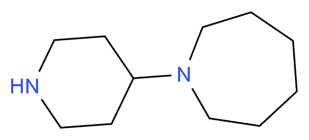 1-(4-piperidinyl)azepane_分子结构_CAS_436099-86-4)
