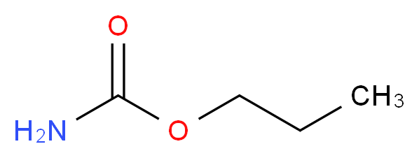 n-PROPYL CARBAMATE_分子结构_CAS_627-12-3)