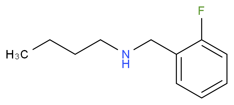 N-(2-fluorobenzyl)-1-butanamine_分子结构_CAS_60509-33-3)