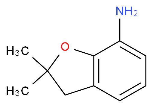 2,2-dimethyl-2,3-dihydro-1-benzofuran-7-amine_分子结构_CAS_68298-46-4)