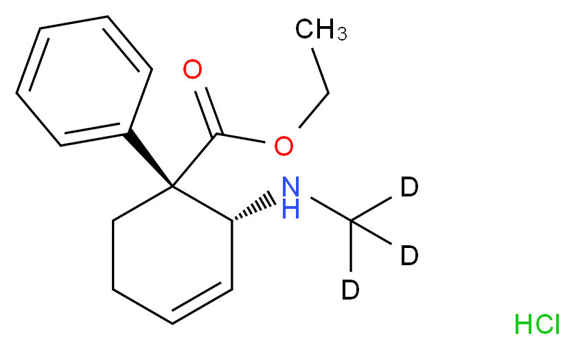 Nortilidine-d3 Hydrochloride_分子结构_CAS_1217648-75-3)