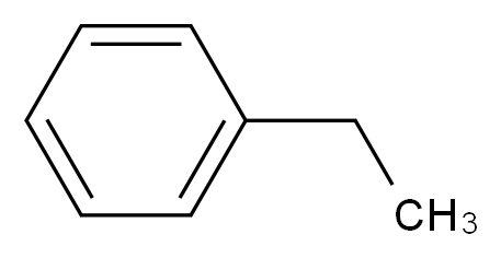 Ethylbenzene_分子结构_CAS_)