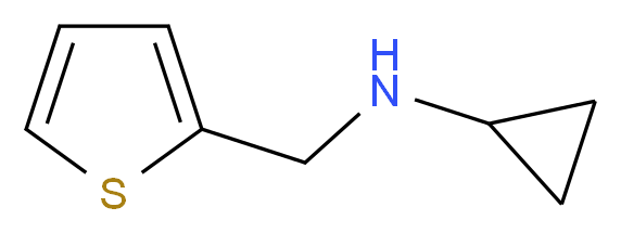 Cyclopropyl-thiophen-2-ylmethyl-amine_分子结构_CAS_)