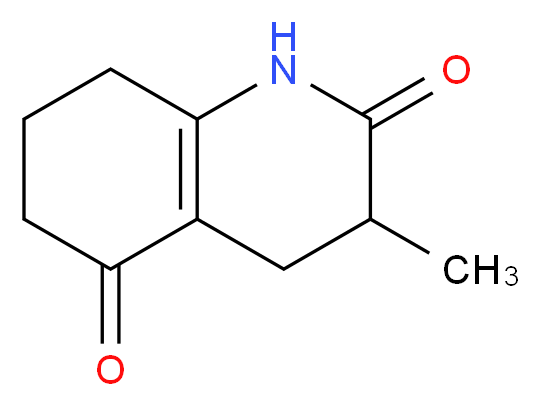 3-Methyl-3,4,7,8-tetrahydro-2,5(1H,6H)-quinolinedione_分子结构_CAS_77903-18-5)