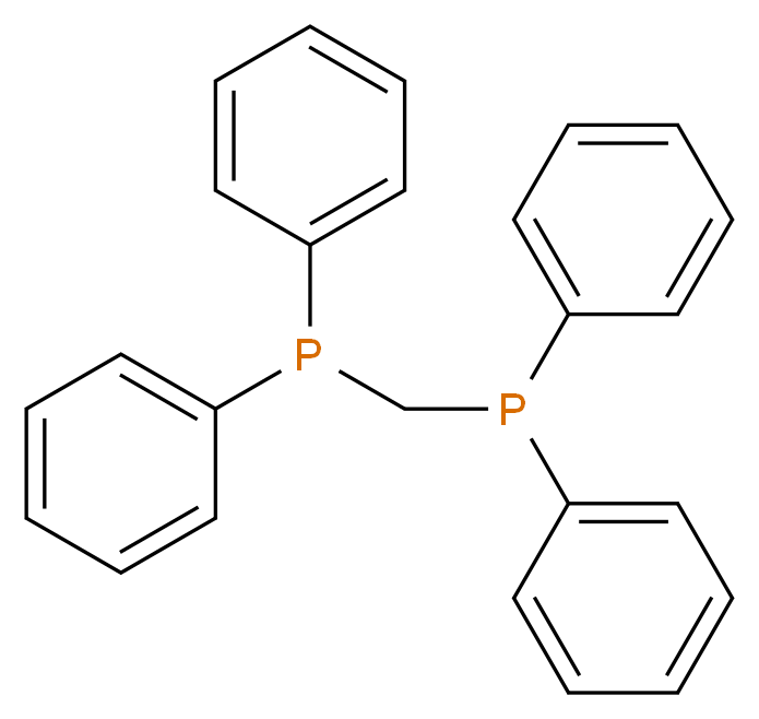bis(DIPHENYLPHOSPHINO)METHANE_分子结构_CAS_2071-20-7)