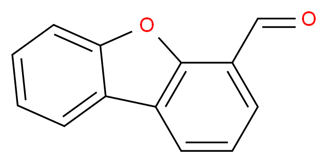 二苯并呋喃-4-羧醛_分子结构_CAS_96706-46-6)