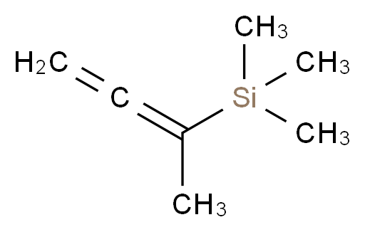 buta-2,3-dien-2-yltrimethylsilane_分子结构_CAS_74542-82-8