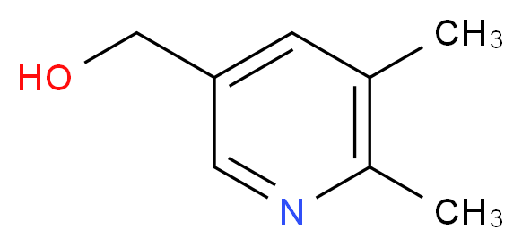 5-Hydroxymethyl-2,3-dimethylpyridine_分子结构_CAS_857146-29-3)