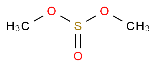 Dimethyl sulfite_分子结构_CAS_)