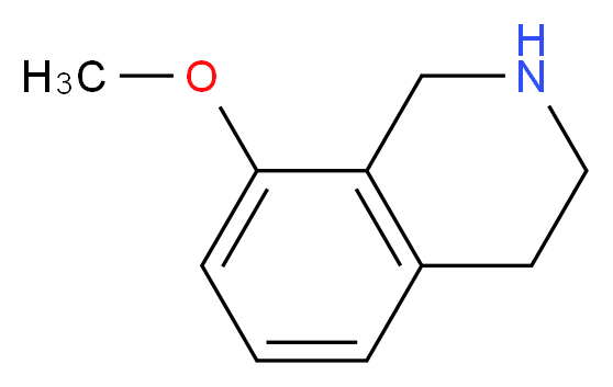 8-Methoxy-1,2,3,4-tetrahydroisoquinoline_分子结构_CAS_34146-68-4)