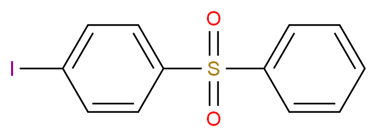 1-(benzenesulfonyl)-4-iodobenzene_分子结构_CAS_14774-79-9