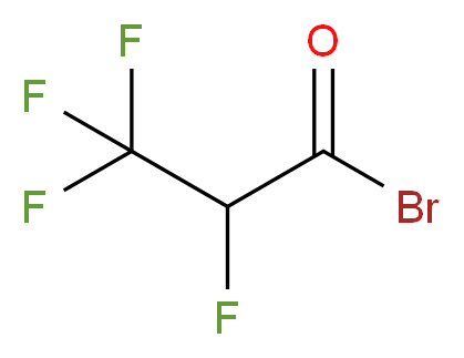 2,3,3,3-Tetrafluoropropanoyl bromide_分子结构_CAS_61444-66-4)