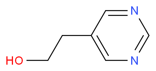2-(Pyrimidin-5-yl)ethanol_分子结构_CAS_875251-47-1)