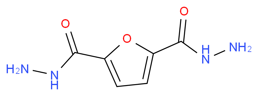 Furan-2,5-dicarbohydrazide_分子结构_CAS_26095-97-6)