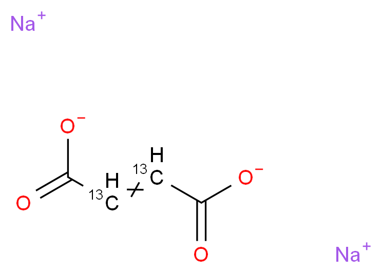 disodium (2,3-<sup>1</sup><sup>3</sup>C<sub>2</sub>)but-2-enedioate_分子结构_CAS_312623-83-9