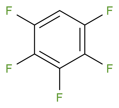 1,2,3,4,5-pentafluorobenzene_分子结构_CAS_363-72-4