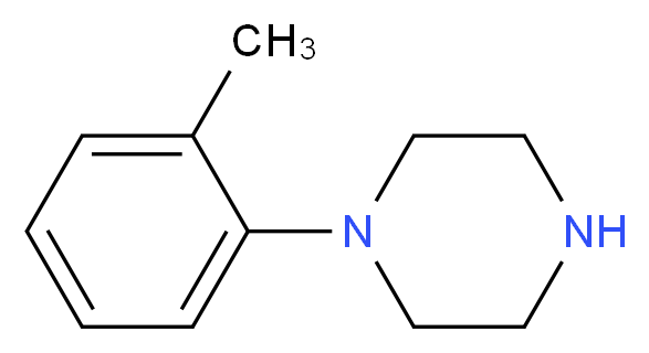 1-(o-Tolyl)piperazine_分子结构_CAS_39512-51-1)