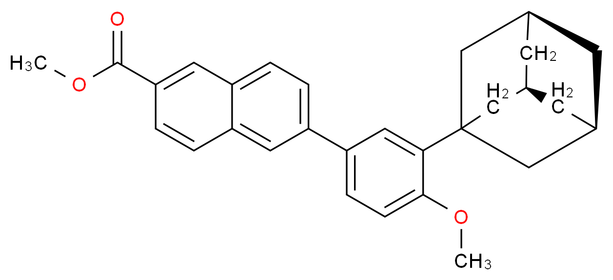 Adapalene Methyl Ester_分子结构_CAS_106685-41-0)