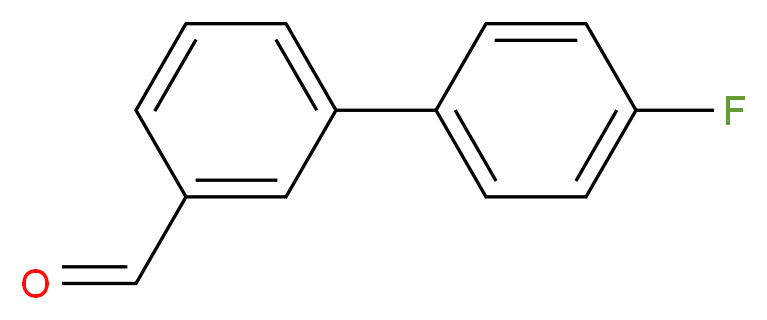 3-(4-fluorophenyl)benzaldehyde_分子结构_CAS_164334-74-1