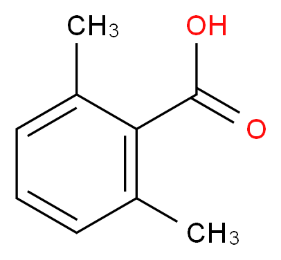 2,6-dimethylbenzoic acid_分子结构_CAS_632-46-2